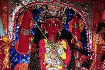 बेगूसराय के वीरपुर में मां जगदम्बा की जयकारा के साथ भक्तों के दर्शन के लिए खुला मां का पट, उमड़ी श्रद्धालुओं की भीड़ 28