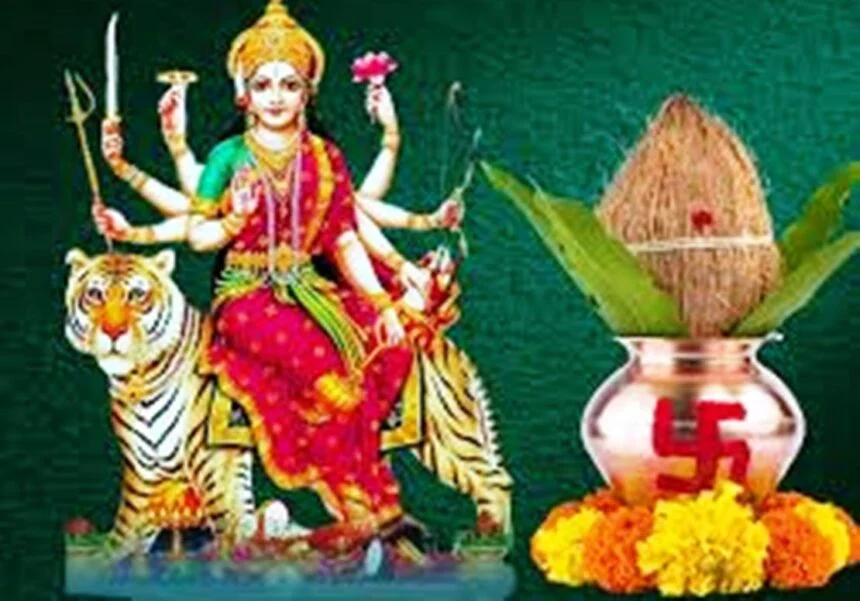 कलश स्थापना के साथ ही नवरात्र आरंभ, श्रद्वालु हुए माता की आराधना में लीन 1