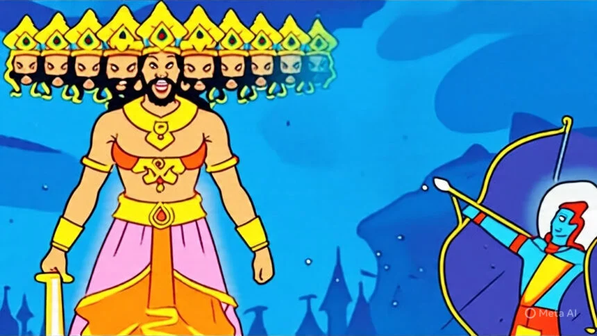 समस्तीपुर में 70 फीट के रावण का दहन हाउसिंग बोर्ड मैदान में  किया जायेगा  1