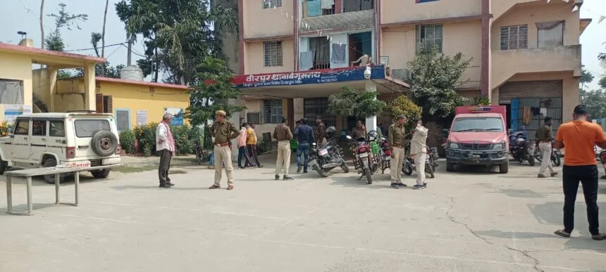 बिहार विधानसभा चुनाव को लेकर पुलिस ने की कार्रवाई, वीरपुर में पांच सौ चौंसठ लोगों पर की गई धारा 126 की कार्रवाई 1