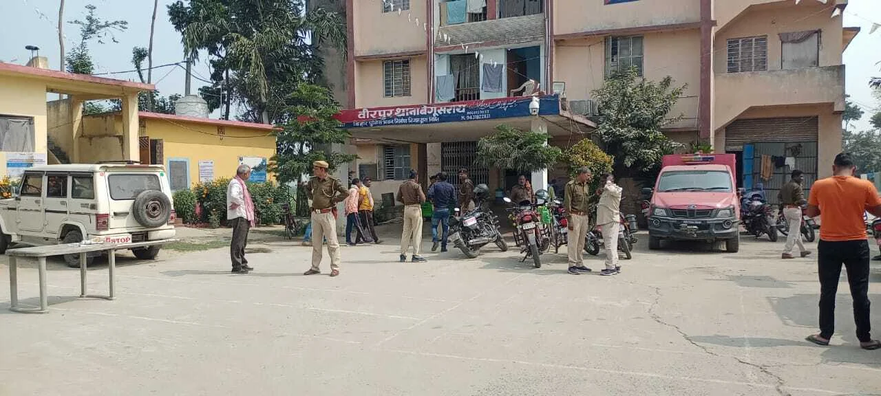 बिहार विधानसभा चुनाव को लेकर पुलिस ने की कार्रवाई, वीरपुर में पांच सौ चौंसठ लोगों पर की गई धारा 126 की कार्रवाई 2