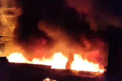 नालंदा: पटाखे की निकली चिंगारी से कबाड़ी की दुकान में लगी भीषण आग, आस पास के इलाके में मची अफरा तफरी 21