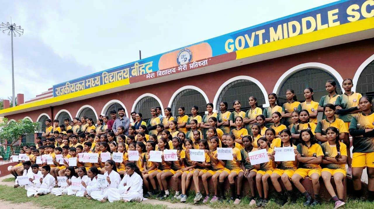 मध्य विद्यालय बीहट के 289 विद्यार्थी खेल के 35 विधाओं में दिखाएंगे जौहर - रंजन कुमार 3