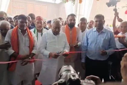 मुख्यमंत्री नीतीश कुमार पहुंचे राजगीर, राजगीर क्रिकेट स्टेडियम का किया उद्घाटन 12