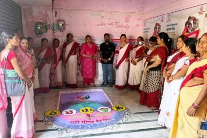 बाल विकास कार्यालय में लगाया गया पोषण मेला, दिए गए मतदाता जागरूकता करने से संबंधित निर्देश 25