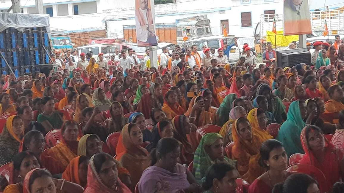 बेगूसराय में जेपी नड्डा की चुनावी रैली, कहा- डबल इंजन सरकार से बिहार का तेज विकास 3