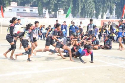 बेगूसराय में राज्य स्तरीय (अंतर प्रमंडल) विद्यालय कबड्डी बालिका खेल प्रतियोगिता में मुंगेर प्रमंडल का शानदार प्रदर्शन 45