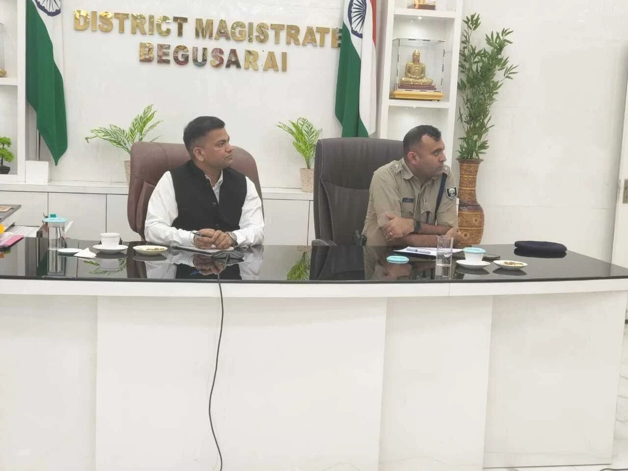 बेगूसराय: बिहार विधानसभा चुनाव 2025: मुख्य सचिव ने वीडियो कॉन्फ्रेंसिंग से लिया मतगणना की तैयारियों का जायजा 2