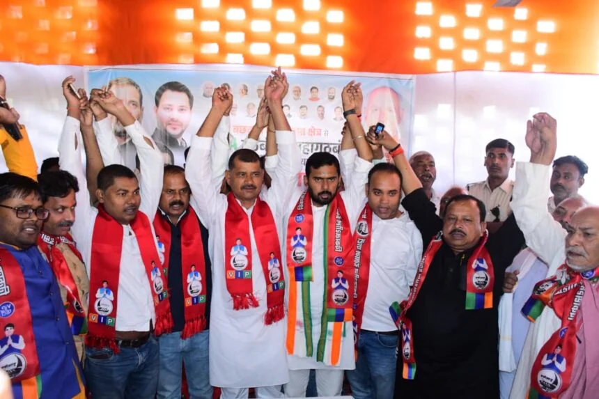 बछवाड़ा में कांग्रेस को वीआईपी का समर्थन, शिव प्रकाश गरीब दास ने कहा– अब यह लड़ाई पूरे क्षेत्र की जनता की 1