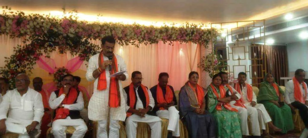 विकास की बटन दबाने की चुनाव है बिहार विधानसभा का चुनाव - बीडी शर्मा 2