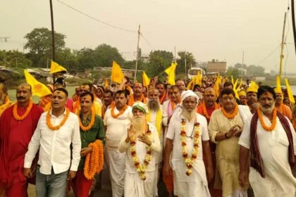 सुशासन की सरकार में सिमरिया धाम का समुचित व चहुमुखी विकास हो रहा है - स्वामी चिदात्मन जी महाराज 16