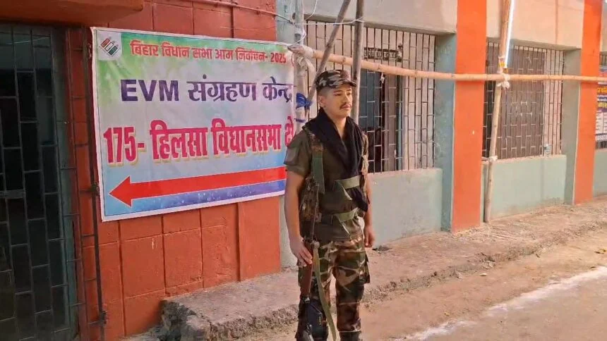 नालंदा कॉलेज के वज्रगृह में ईवीएम सुरक्षित, त्रिस्तरीय सुरक्षा व्यवस्था लागू - मतगणना की तैयारी अंतिम चरण में 1