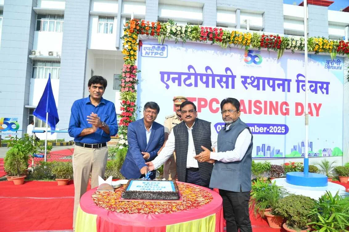 एनटीपीसी 84,849 मेगावाट की संस्थापित क्षमता के साथ भारत की अग्रणी एकीकृत ऊर्जा कंपनी बन चुकी है बरौनी 5