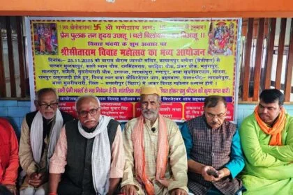 अयोध्या की तरह समस्तीपुर मे होगा भव्य श्री सीताराम विवाह महोत्सव -सत्यनारायण मिश्र 2