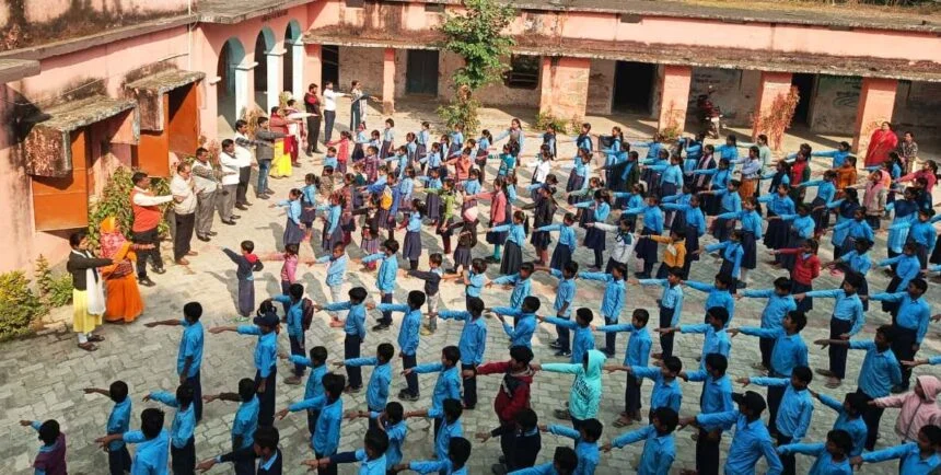 भगवानपुर में स्कूली बच्चों ने लिया बाल विवाह रोकने का प्रण, शिक्षकों ने किया जागरूक 1