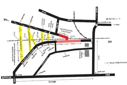 समस्तीपुर-पूसा रोड पर सफर करने वाले ध्यान दें, ROB निर्माण के चलते बदल गया ट्रैफिक रूट 8