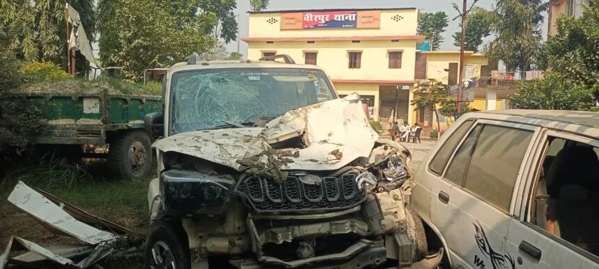 बेगूसराय-संजात पथ पर भीषण हादसा: अनियंत्रित स्कॉर्पियो ने घोड़े और सवार को मारी जबरदस्त टक्कर, दोनों की मौत 1