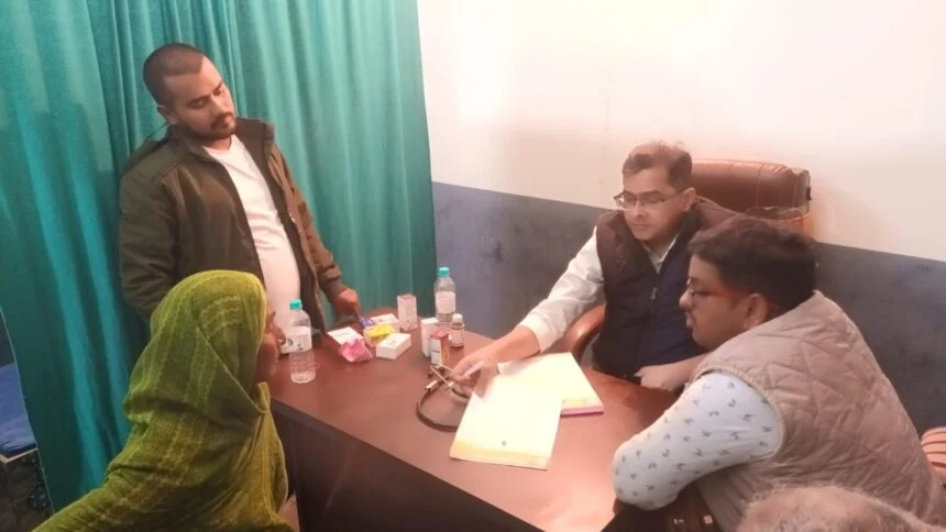 ​निःशुल्क स्वास्थ्य शिविर, 150 से अधिक मरीजों की जांच, मुफ्त दवा का वितरण 1