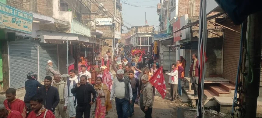 काॅ राम सागर साह के निधन से सीपीआई कार्यकर्ताओं में शोक, शव यात्रा में उमड़ी जनसैलाब 1