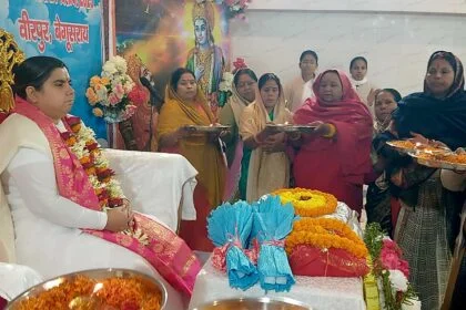 आज की महाभारत जीतने के लिए गीता ज्ञान को आत्मसात करना होगा : कंचन दीदी 77