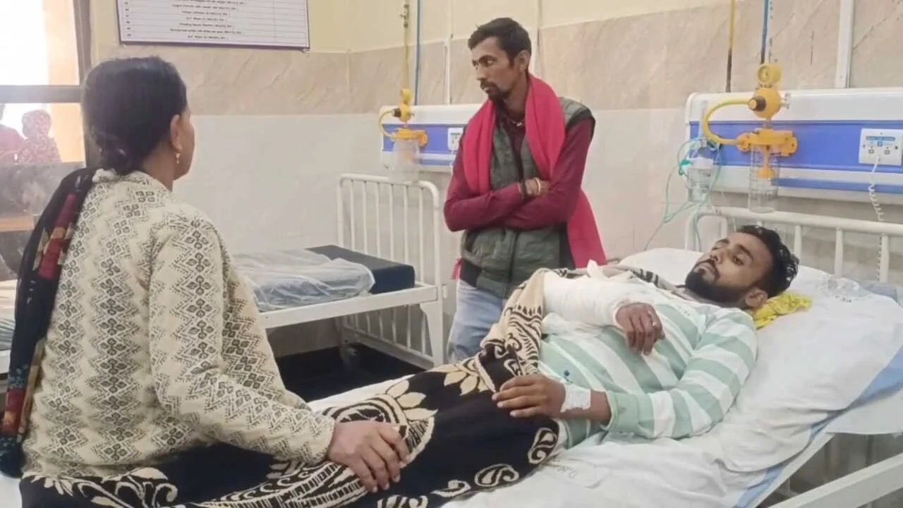 नालंदा: 10 बीघा जमीन के विवाद में हुई गोलीबारी में एक युवक को लगी गोली, मॉडल अस्पताल मे इलाज जारी, चाचा भतीजा के बीच चल रहा था जमीन का विवाद 3