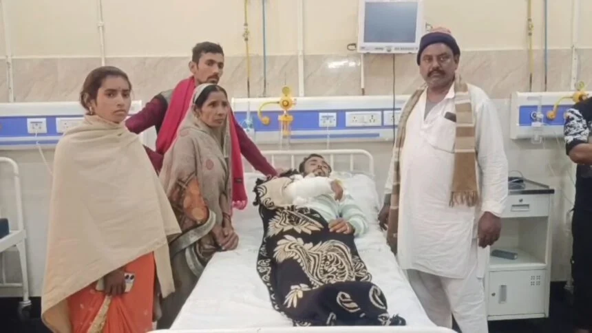 नालंदा: 10 बीघा जमीन के विवाद में हुई गोलीबारी में एक युवक को लगी गोली, मॉडल अस्पताल मे इलाज जारी, चाचा भतीजा के बीच चल रहा था जमीन का विवाद 1