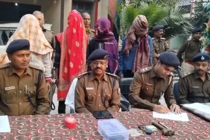 समस्तीपुर: शिवाजीनगर पुलिस ने 6 घंटे में चोरी कांड का किया खुलासा, चार बदमाश गिरफ्तार  2