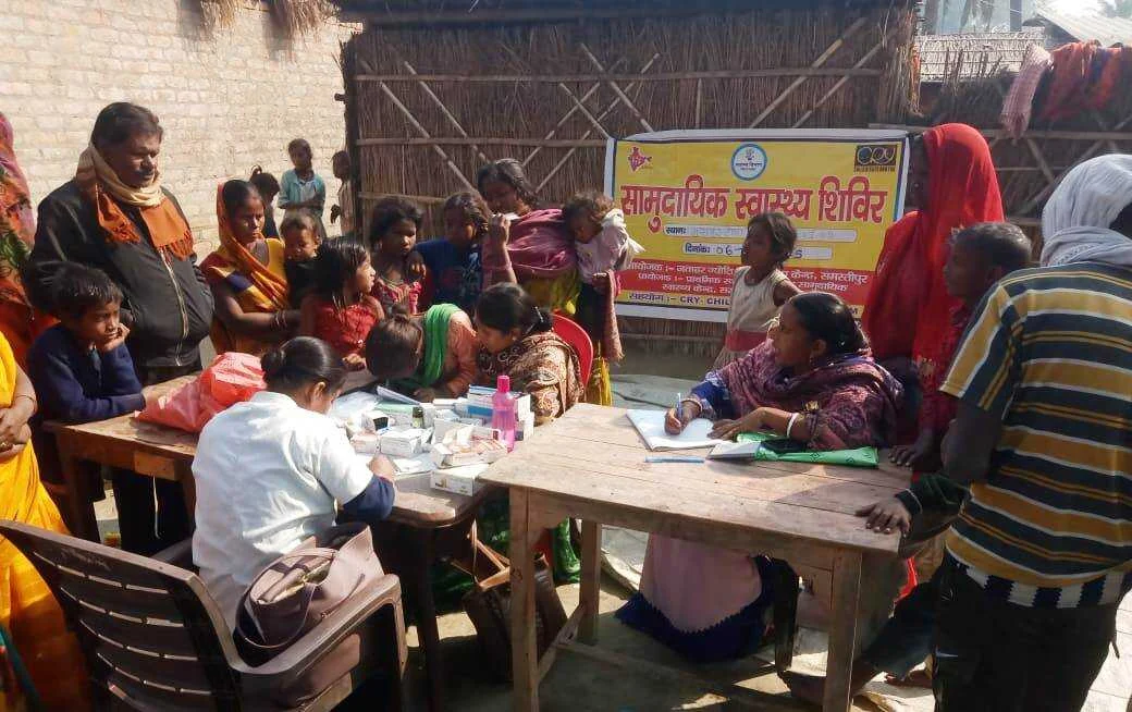 समस्तीपुर: सरायरंजन के मुसहर टोला में लगा स्वास्थ्य जांच शिविर, किशोरियों और महिलाओं का हुआ हिमोग्लोबिन चेकअप 2