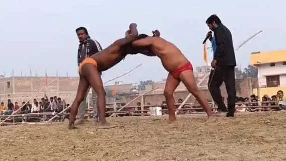 खगड़िया केसरी नंदन व्यायाम शाला द्वारा 137वें गोपाष्टमी मेले में 'विराट महा दंगल' का आयोजन 1