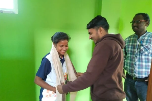 हॉकी खेल प्रतियोगिता में विजय प्राप्त करने वाले खिलाड़ियों को किया गया सम्मानित 7