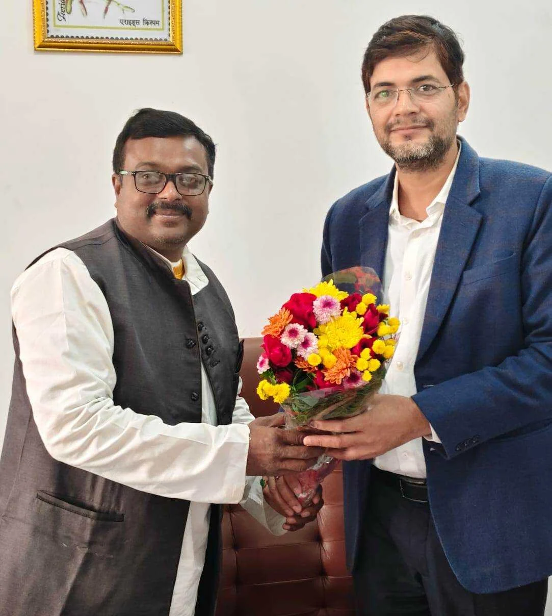 समस्तीपुर: नए डाक अधीक्षक रॉबिन चंद्रा ने संभाला पदभार, नेशनल यूनियन और डाक सेवक संघ ने किया भव्य स्वागत 2