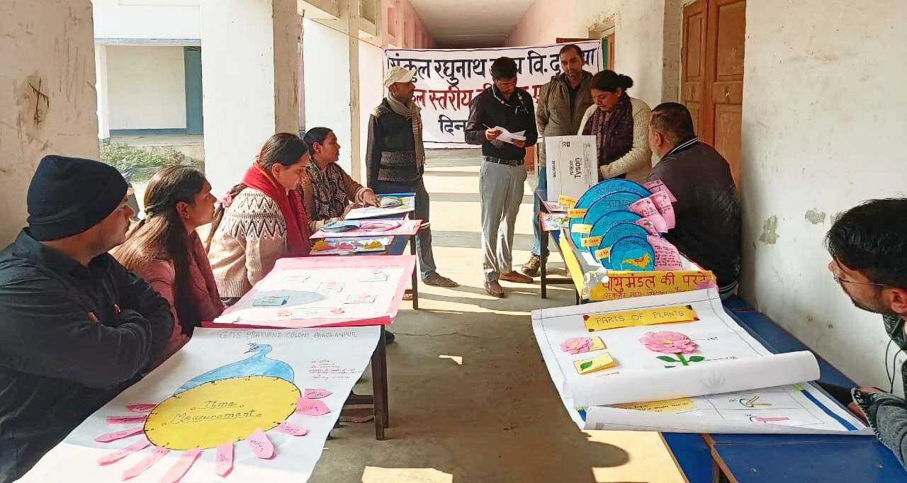 भगवानपुर में सीआरसी दहिया में सजा 'निपुण टीएलएम मेला', गणित में सोनी तो हिंदी में श्वेता रहीं अव्वल 12