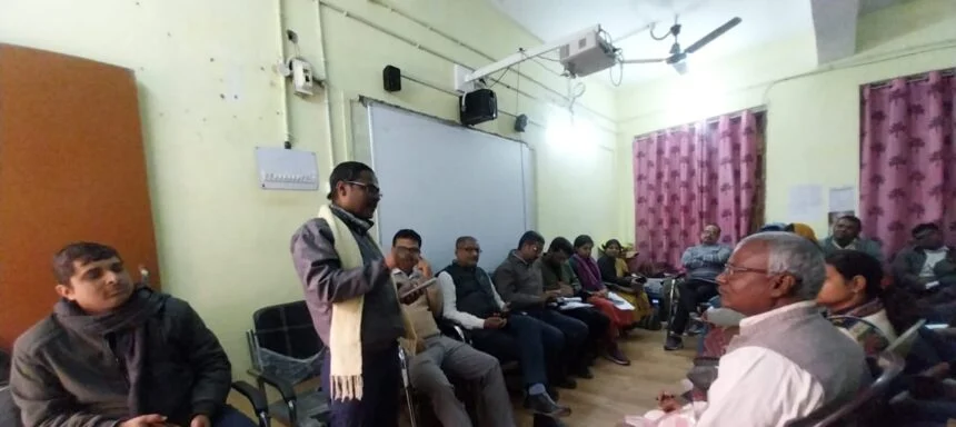 वीरपुर बीआरसी में एचएम की बैठक आयोजित,दिए गये आवश्यक निर्देश 1