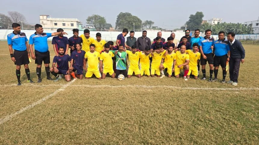 बरौनी फुटबॉल टूर्नामेंट: सेमीफाइनल में टूटा एपीएसएम कॉलेज का सपना, मिल्लत कॉलेज ने दर्ज की शानदार जीत 1