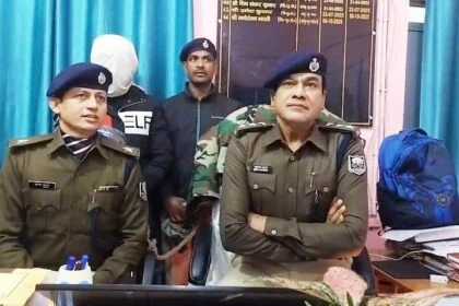 कैमूर पुलिस का बड़ा धमाका: टॉप-10 अपराधी किशन सिंह गिरफ्तार, जाइलो में अगवा कर युवक को पीटने का था आरोप 19