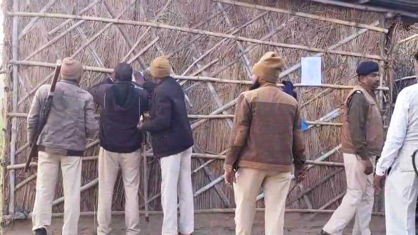  बेगूसराय हत्याकांड: कपड़ा व्यवसायी के हत्यारोपी के घर ढोल बजाकर पुलिस ने चिपकाया इश्तिहार 4