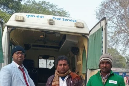 बेहतर व तत्काल सेवा देने के लिए बरौनी में एम्बुलेंस कर्मी हर समय तत्पर रहते हैं - शुभ कल्याण भारद्वाज 19