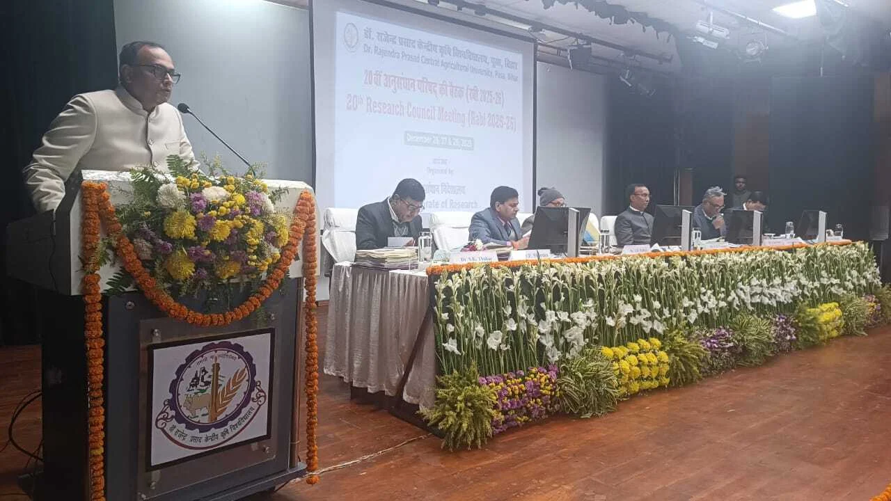 पूसा कृषि विश्वविद्यालय में तीन दिवसीय अनुसंधान परिषद की बैठक शुरू, 133 नई परियोजनाओं पर होगा मंथन 4
