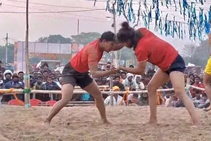 नालंदा: मकर मेले मे दंगल प्रतियोगिता बना आकर्षण का केंद्र, बिहार झारखण्ड उत्तरप्रदेश हरियाणा के महिला और पुरुष पहलवान ले रहे है हिस्सा 29