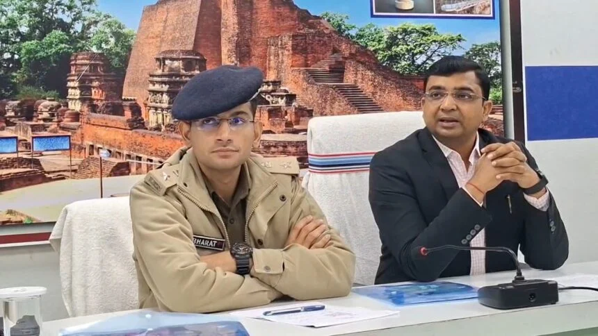 नालंदा: डीएम एसपी ने किया सयुंक्त प्रेस वार्ता, बिहार सरकर के साथ निशचय तीन के सातवे निश्चय में सबका सम्मान जीवन आसान कार्यक्रम की दी जानकारी 1