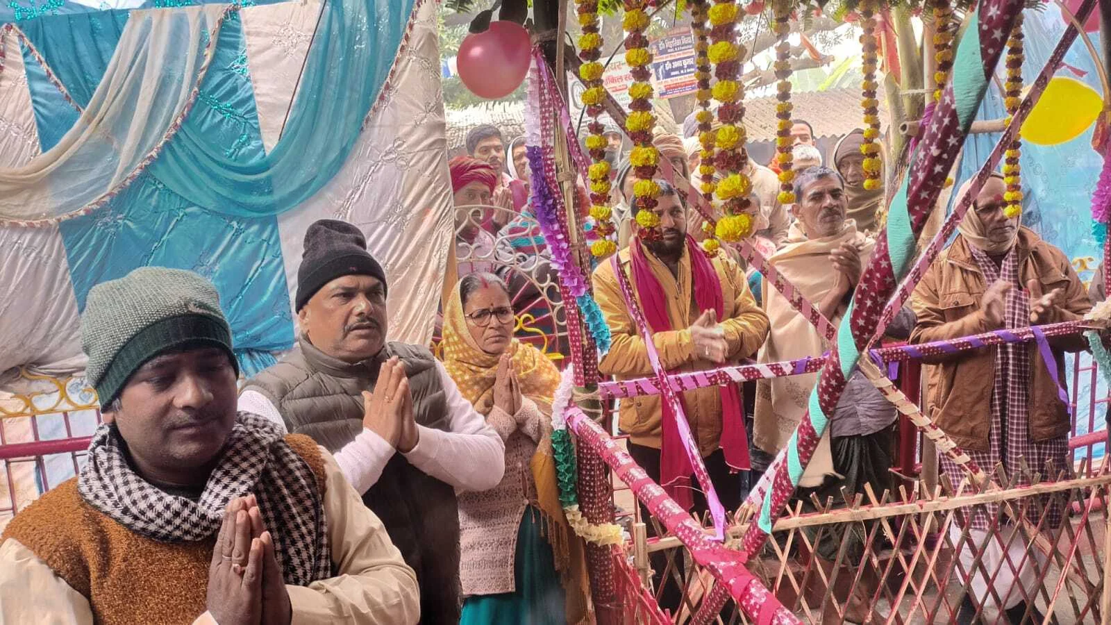 वीरपुर में नव वर्ष पर भक्तिमय हुआ माहौल, सुख-समृद्धि की कामना के साथ 23वें अखंड नवाह यज्ञ का शुभारंभ 2