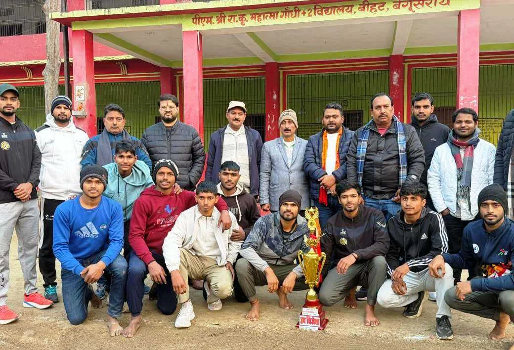 राज्य स्तरीय कबड्डी प्रतियोगिता में बेगूसराय बना उपविजेता, बीहट में विजेता खिलाड़ियों का भव्य स्वागत 8