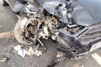 नालंदा: चंडी थाना क्षेत्र के न्यू वाईपास मे कार ने स्कूटी सवार को मारी ठोंकर, एक युवक की मौत,एक अन्य जख़्मी 15