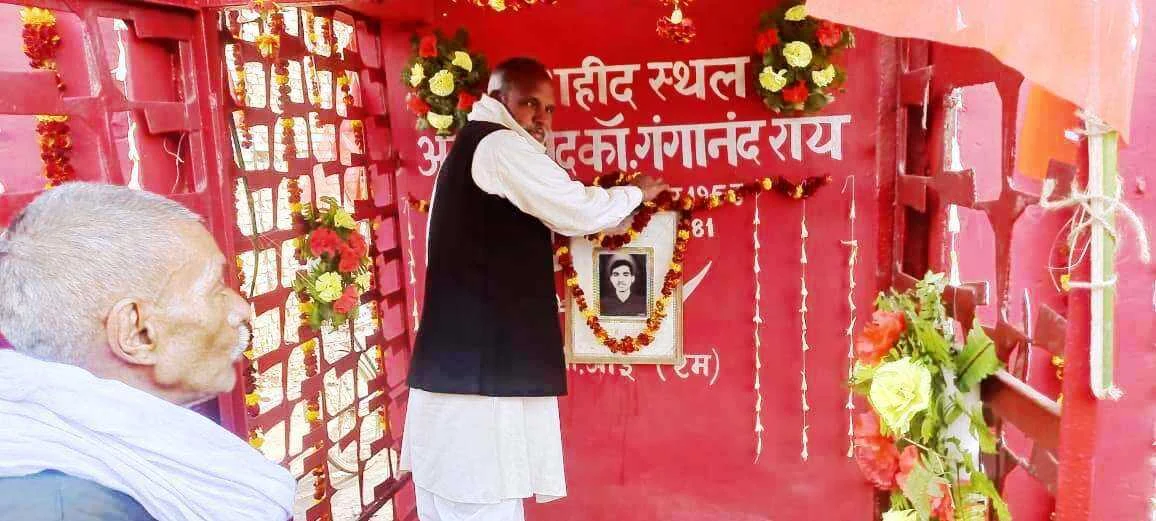 बछवाड़ा में शहीद पखवाड़ा का जोरदार आगाज: जुलूस निकालकर सीपीएम कार्यकर्ताओं ने शहीद गंगा नंद राय को किया नमन 4