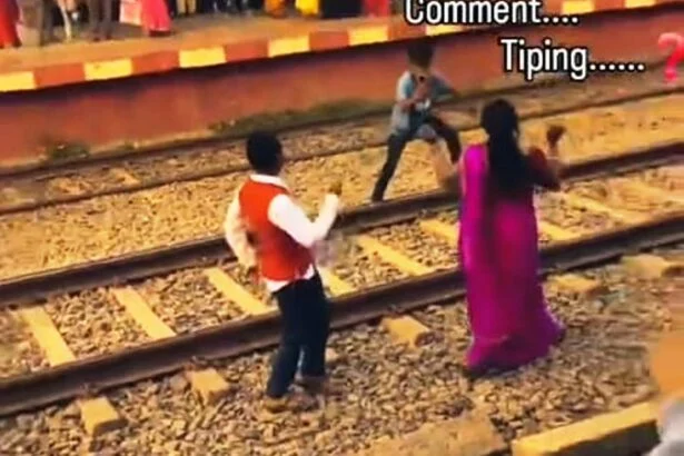 बेगूसराय: रील बनाने का जुनून पहुंचा जेल, रेलवे ट्रैक पर डांस करने वाली महिला और युवक गिरफ्तार 5