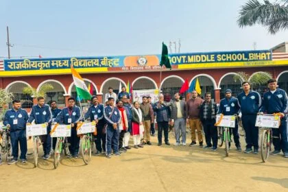 साइकिल पे संडे: पर्यावरण संरक्षण और बुजुर्गों के सम्मान का संकल्प, सिमरिया से शुरू हुई अनहद यात्रा पार्ट-6 20