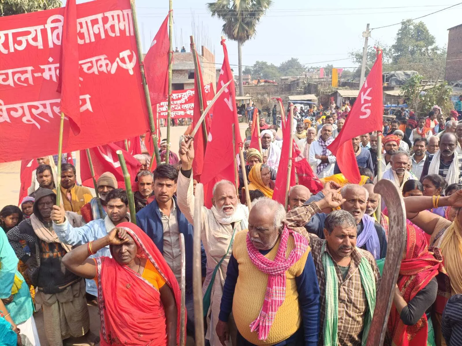 बछवाड़ा में शहीद पखवाड़े का समापन, शहीद कॉमरेड भासो कुंवर समेत शहीदों को दी गई श्रद्धांजलि 2