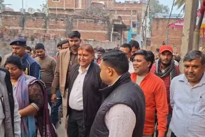 बिहार शरीफ में 1.96 करोड़ की लागत से महलपर में सड़क निर्माण शुरू, विधायक डॉ. सुनील कुमार ने किया शिलान्यास 2