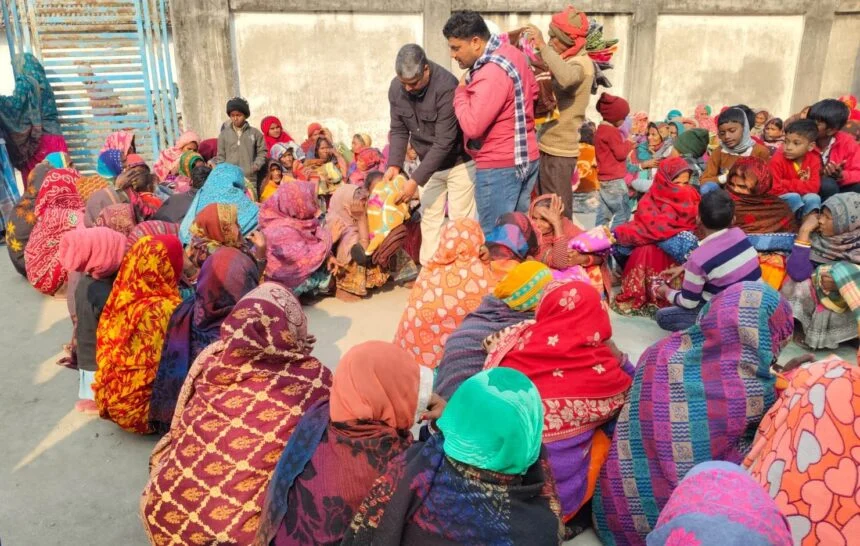 समस्तीपुर: 'जिसका कोई नहीं उसके राजू सहनी', हाड़ कंपाती ठंड में हजारों गरीबों के मसीहा बने युवा समाजसेवी 1