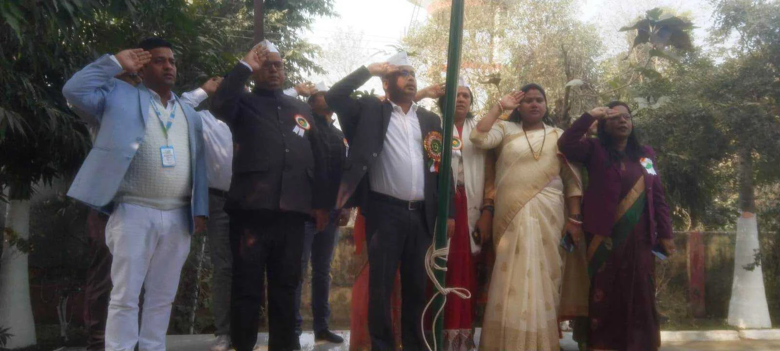 धूमधाम एवं हर्षोल्लास और देशभक्ति के साथ मनाया गया 77वीं गणतंत्र दिवस समारोह 3